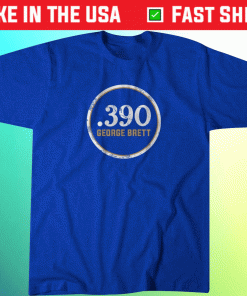 George Brett 390 KC Vintage TShirt