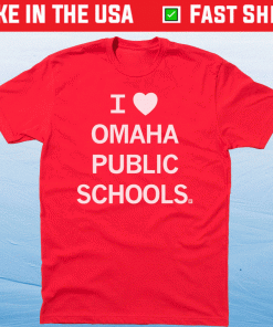 I Heart Omaha Public Schools Vintage TShirt