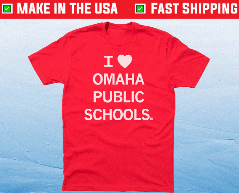 I Heart Omaha Public Schools Vintage TShirt