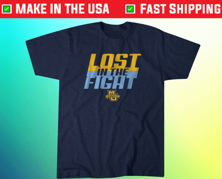 Lost in the Fight Marquette Vintage TShirt