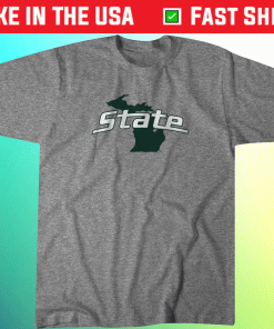 Vintage Michigan State Logo MSU TShirt