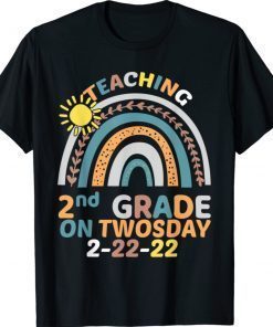 Teaching 2nd Grade On Twosday 2-22-22 22nd February 2022 Vintage Shirts