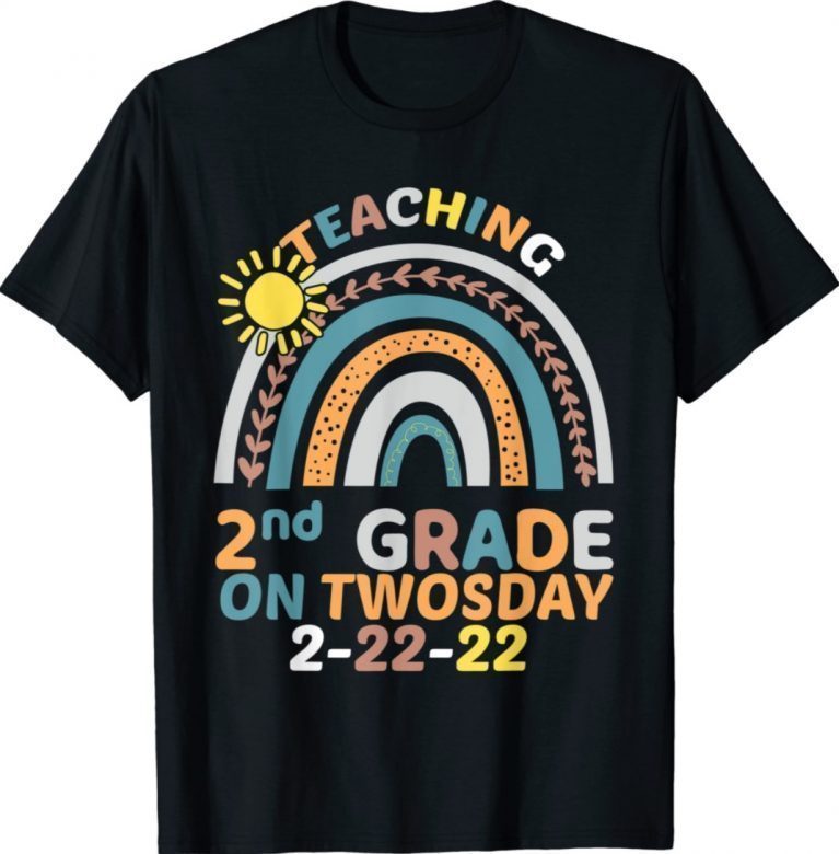 Teaching 2nd Grade On Twosday 2-22-22 22nd February 2022 Vintage Shirts