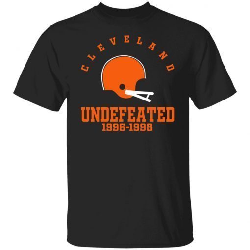 Cleveland Undefeated 1996 1998 Unisex Shirts