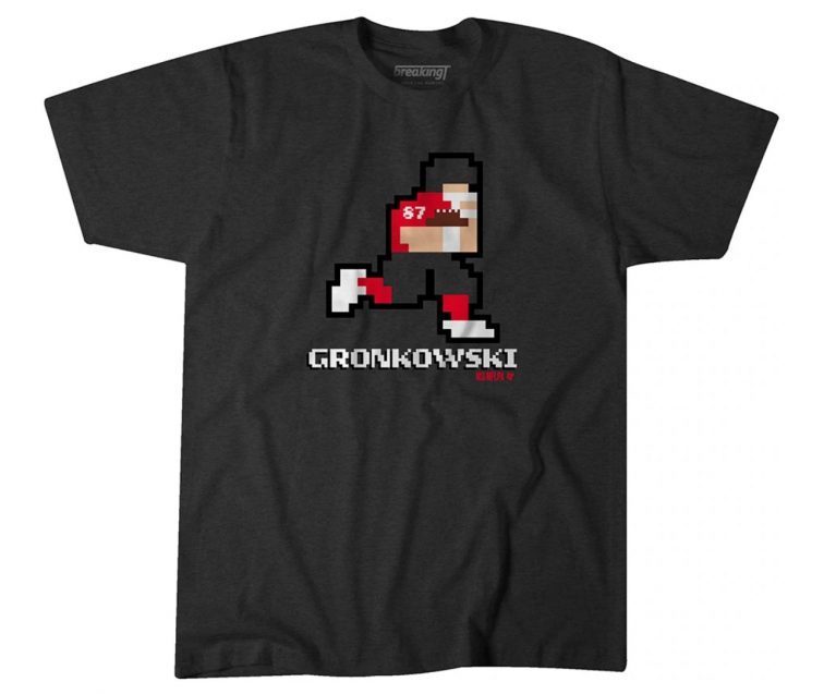 ROB GRONKOWSKI 8-BIT Gift Tee Shirts