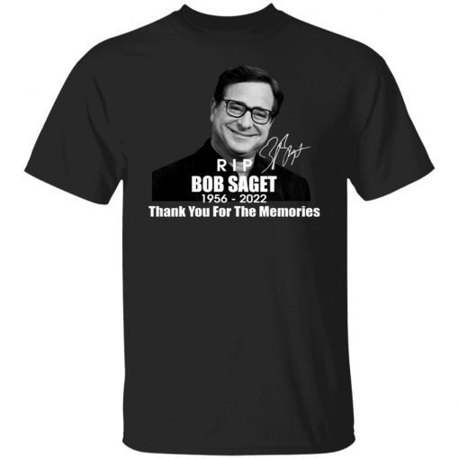 Bob Saget 1956-2022 Thank You For The Memories Vintage TShirt