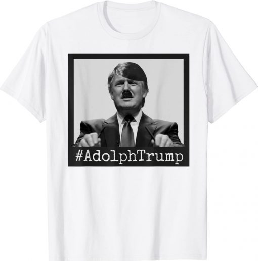 Adolph Trump Impeach Anti President Protest Lock Him Up Vintage TShirt