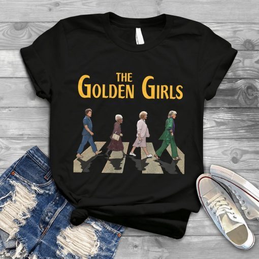 The Golden Girl Crossing Road The Golden Girls Vintage Shirts