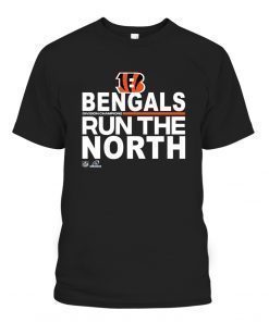 VINTAGE BENGALS RUN THE NORTH TSHIRT