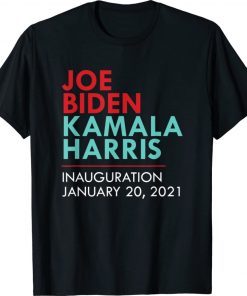 Vintage Inauguration 46th President Joe Biden 2021 Kamala Harris Shirts