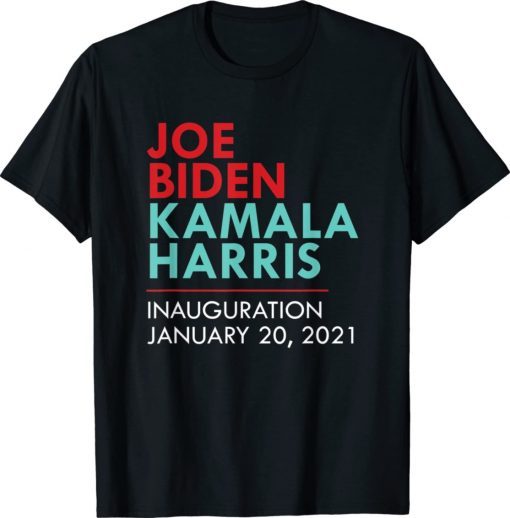 Vintage Inauguration 46th President Joe Biden 2021 Kamala Harris Shirts