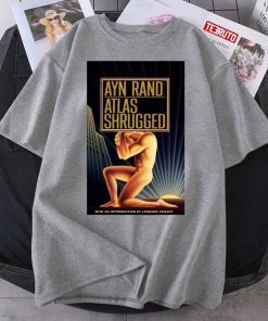 Ayn Rand Atlas Shrugged Vintage TShirt