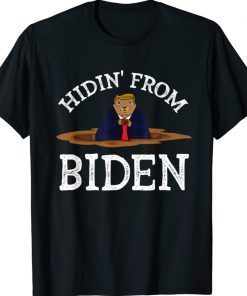 Groundhog Day Hidin from Biden Vintage TShirt