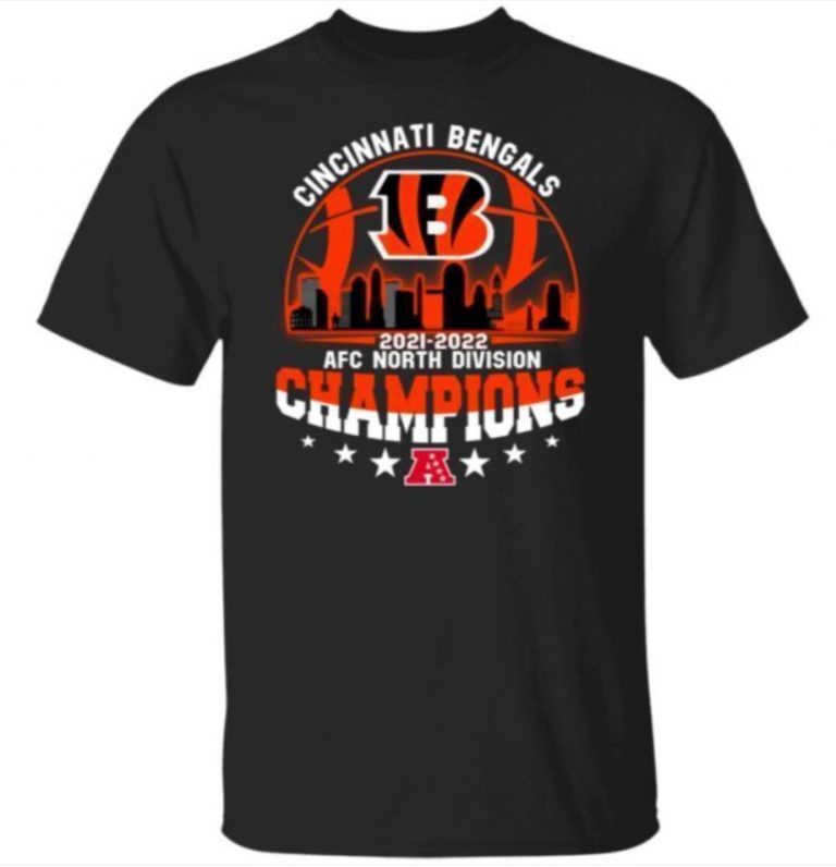 Cincinnati Bengals AFC North Division Champions Vintage TShirt