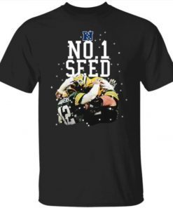 Green bay packers no 1 seed nfc north champions super bowl vintage tshirt