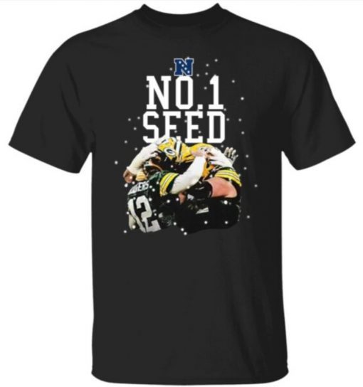 Green bay packers no 1 seed nfc north champions super bowl vintage tshirt