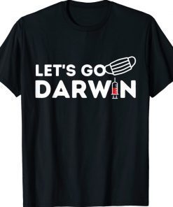 Let's Go Darwin Pro Science Nurse Vintage TShirt