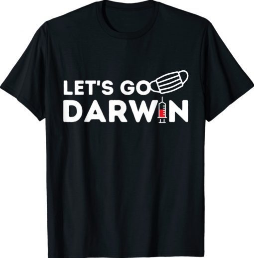 Let's Go Darwin Pro Science Nurse Vintage TShirt