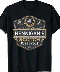 Hennigan's Scotch Whiskey Style Vintage TShirt
