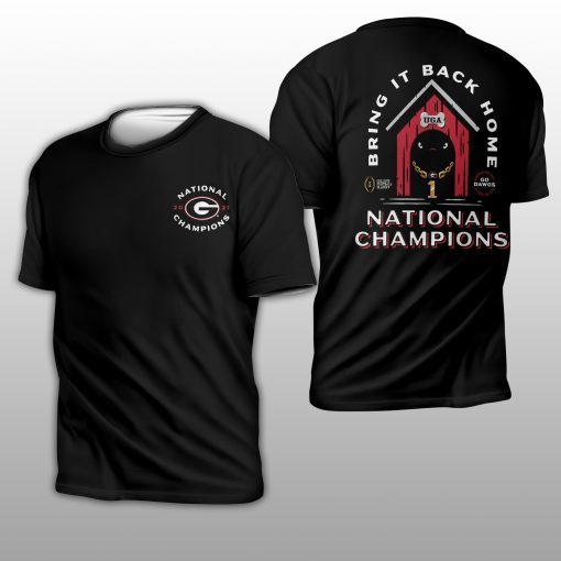 BRING IT BACK HOME Georgia Bulldogs Football National Champions 2022 Shirts