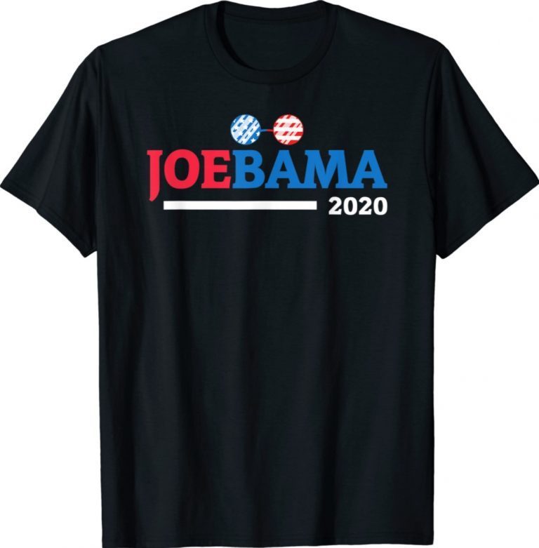 Joebama 2020 USA Glasses Election Joe Biden Democrat Vintage TShirt