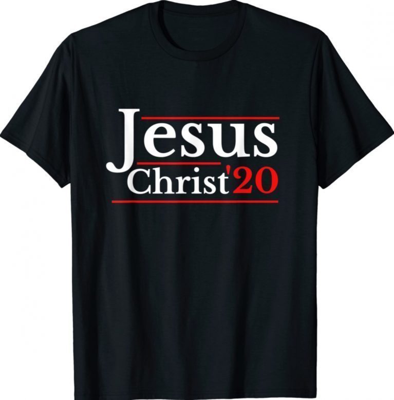 Jesus For President 2020 Election Patriotic Christian Vintage TShirt