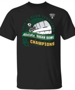 Baylor Bears Sugar Bowl Champions Captain 2022 Tee Shirt