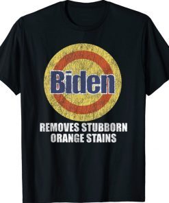 Vintage Biden Removes Stubborn Orange Stains TShirt