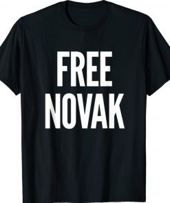 Free Novak Tee Shirt