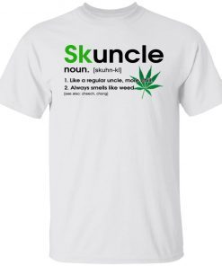 Skuncle Noun Like A Regular Uncle More Chill Vintage TShirt