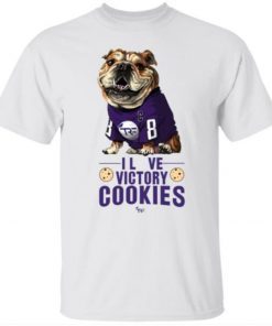 The Bulldog I love victory cookies 2022 shirts