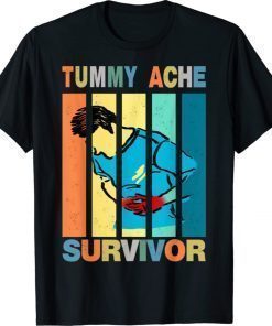 Vintage Tummy Ache Survivor T-Shirt