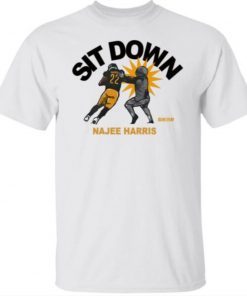 Najee Harris sit down Pittsburgh Steelers Tee Shirt