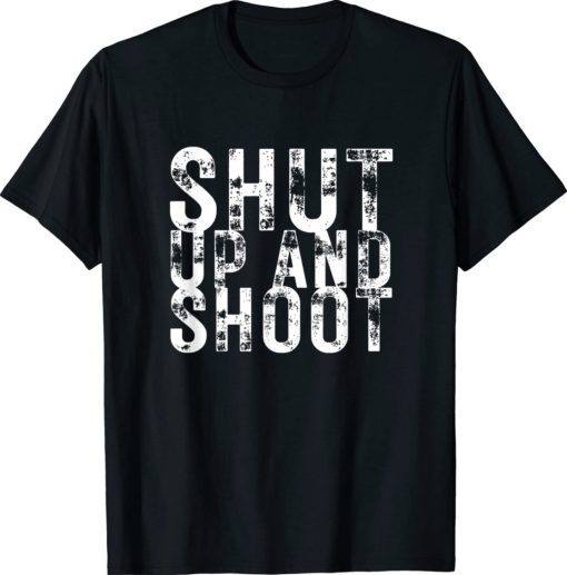 Shut Up and Shoot Billiard 8 Ball Pool Player Hunting 2022 Shirts