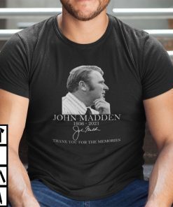 John Madden Thanks For The Memories Vintage TShirt