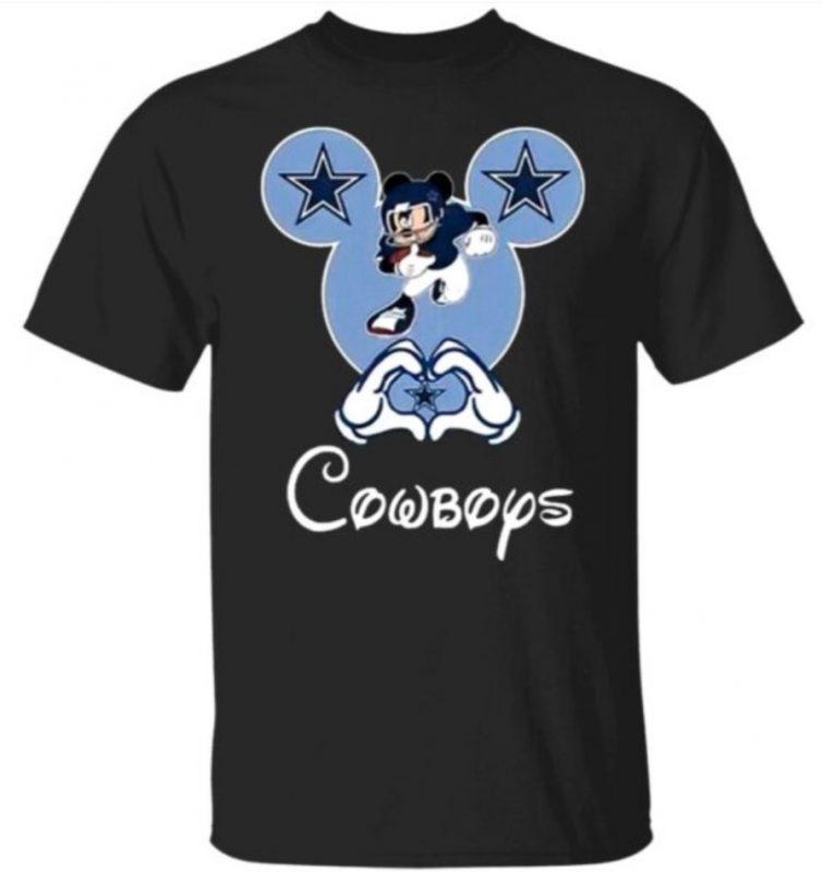 Vintage Nfl Dallas Cowboys Mickey Mouse NFC East Champions Shirts