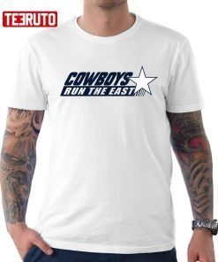 Cowboys Run The East Vintage TShirt