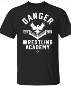 Danger Wrestling Academy Black Tee Shirt