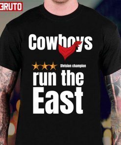 Cowboys Run The East Quote Vintage Shirts