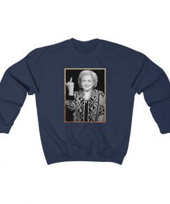 Funny Betty White Middle Finger TShirt