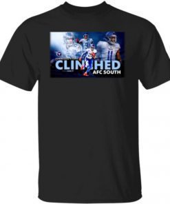 Tennessee Titans No 1 Seed Clinched AFC South Champions Super Bowl Tee Shirt