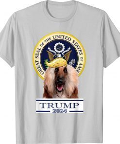 Trump 2024 Afghan Hound 2 Unisex TShirt