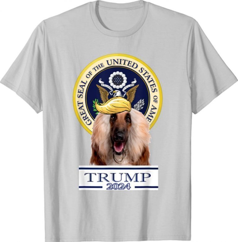 Trump 2024 Afghan Hound 2 Unisex TShirt