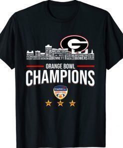 Georgia Orange Bowl Sec National Championship 2022 Shirts