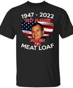 Meatloaf Rest In Peace Michael Marvin Lee 2022 T-Shirt