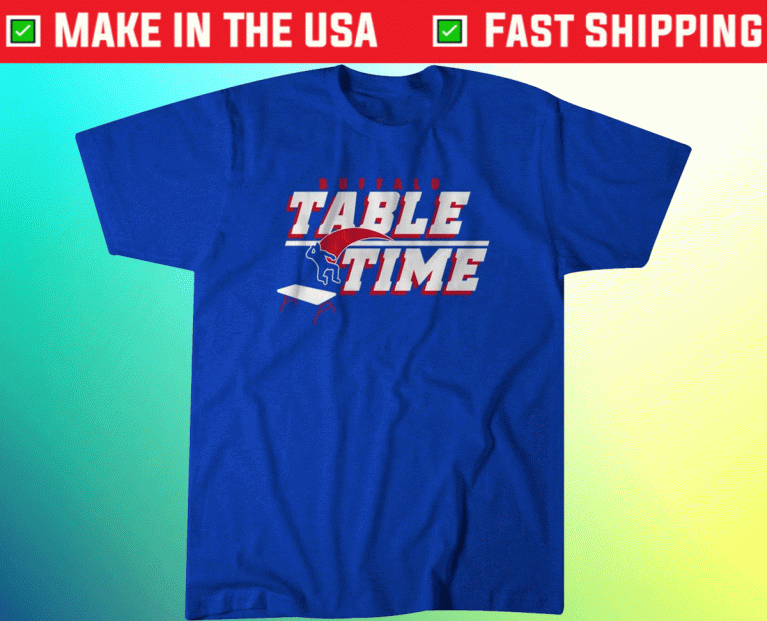 Table Time Buffalo Football Vintage TShirt