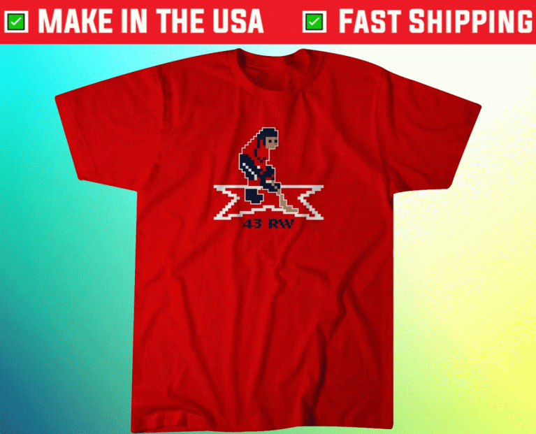 Tom Wilson Throwback Hockey Vintage TShirt