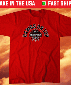 UGA Dawgs On Top Vintage TShirt