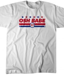 TJ Oshie Osh Babe DC Vintage Shirts