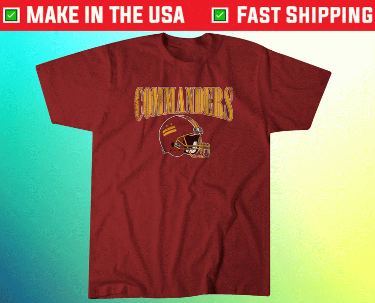 Commanders Football Washington DC Tee Shirt